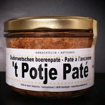 Paté t potje - ouderwetschen boerenpaté 180gr