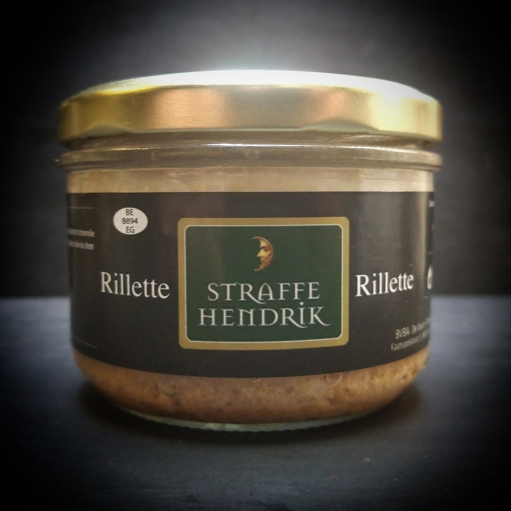 Rillette straffe hendrik 180gr