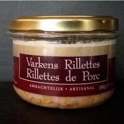 [419] Rillette varken 180gr